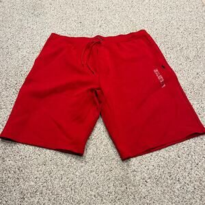 Polo Ralph Lauren Men's Red Double Knit Athletic Shorts Sz 3XL Tall  Preppy